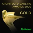 Logo des Architects Darling Award 2020 Gold